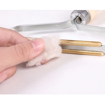Bærbare Manuel Tøj Lint Remover Fuzz Shaver Brush Tool Pels Dobbeltsidet hårfjerning Vævet Sweater Rengøring Q1FD