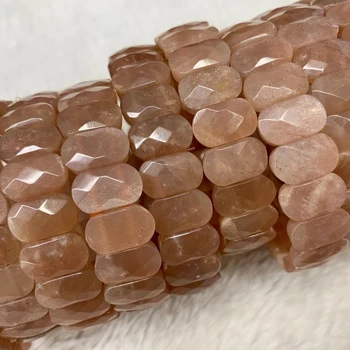 Naturlige sunstone perler armbånd naturlig gemstone smykker armbånd til kvinder er til gave engros !