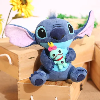 Tegnefilm drenge gaver 23 cm søde Anime Lilo og Stitch plys legetøj disney Sy Bløde Dukke Legetøj Kids Fødselsdag Gave 14153