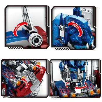 2020 Umblebee Optimus Prime Robot Lepining Ideer Transformersinglys 5 byggesten Lepinblocks Legetøj 21311 Voltron Skaberen SY 141731