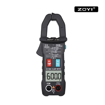 ZOYI ZT-5BQ Digitale Smart Klemme Meter 6000 Tæller T-rms Bluetooth link til APP Mini DC/AC Voltmeter Automatisk Udvalg
