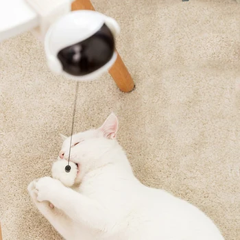 Elektrisk funny cat toy tilbehør Automatisk swing sjove kat stick tilbehør Automatisk ophævelse pet-toy-tilbehør 141884