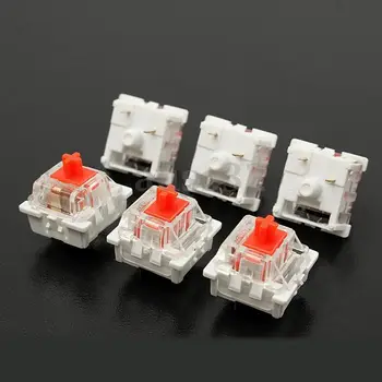 10stk Plast Til Cherry Rød 3 Pin MX RGB Mekanisk Skifte Tastatur Udskiftning 142132