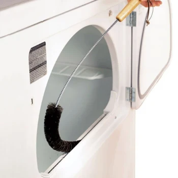 Køleskab Kondensator Rensebørste Tøj Tørretumbler Lint Vent Fælde Renere Børste Sammenklappelig Vaskemaskine Hjem Børste