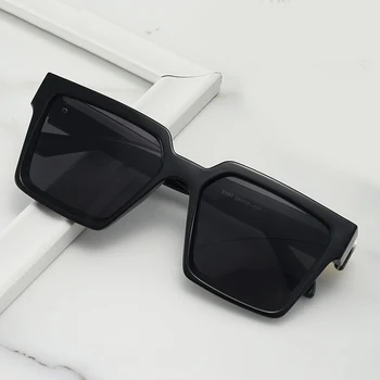 Ny Mode Lady Udendørs Beskyttelsesbriller UV400 Overdimensionerede solbriller Nuancer Pladsen Kvinder, Kvindelige Solbriller Briller Hot Salg