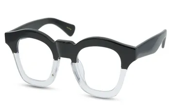 Vintage Acetat Store Briller Ramme Mænd Progressive Multi-brændvidde Optiske Briller Se i Nærheden Langt Retro Læsning Briller Kvinder