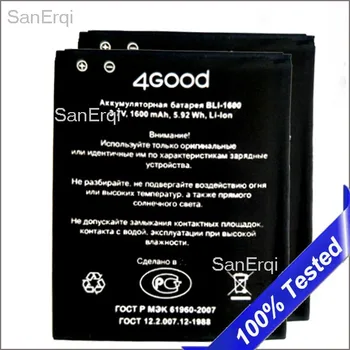 10stk Høj Kvalitet Batteri til 4god S450m 4G TLI-1600 BLI-1600 1600mAh Batteri Batterie Batería 143801