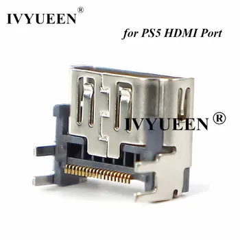 IVYUEEN for Sony Playstation 5 PS5 Konsol HDMI-Port, der er kompatibel Skærm Stik Stik til Jack Interface Udskiftning Reparation Del 144574