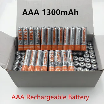 4~20 stk Nye AAA1300 batteri 1800 mAh 3A Genopladeligt batteri NI-MH 1,2 V AAA-batteri til Ure, mus, computere, legetøj, så på 14492
