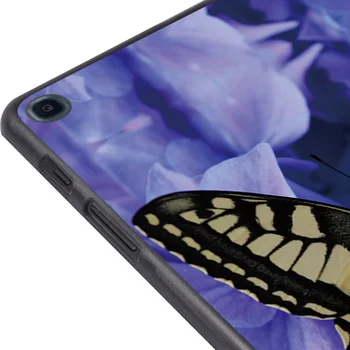 Sommerfugl Mønster Hard Shell Case Cover til Samsung Galaxy Tab A7 10.4