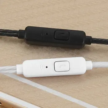 Kabelforbundne Hovedtelefoner Galvanisering Bas, Stereo In-ear Hovedtelefon med Mikrofon Hansfree telefonopkald Hovedtelefon til Android, iOS