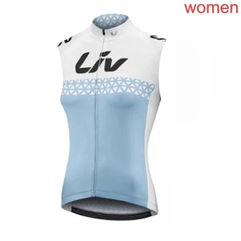2021 Liv Nye vindtæt vandafvisende trøje uden ærmer Kvinder let vindtæt åndbar mesh ciclismo mtb vest 146903
