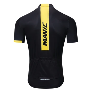 MAVIC Top Kvalitet sort Top Kvalitet kortærmet trøje pro team aero skåret med Nyeste Problemfri proces road og mtb