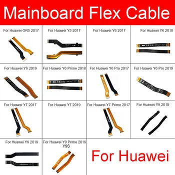 Bundkortet Bundkort Flex-Kabel For Huawei Y6 Y7 Y9 GR5 Pro Prime 2017 2018 2019 hovedyrelsen LCD-Flex-Bånd Reservedele 147736