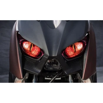 Motorcykel Tilbehør Forlygte Beskyttelse Mærkat Forlygte Mærkat for Yamaha Xmax 300 Xmax 250 2017 2018 14834