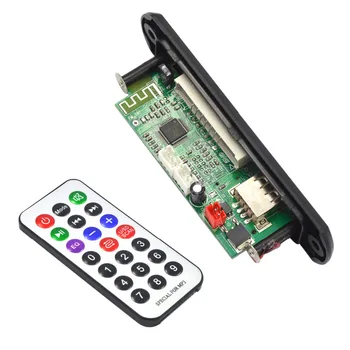 Vococal Bærbare WirelessBluetooth-compatibleMP3 WMA-Dekoder yrelsen Lyd Modul Bil-Tilbehør, der Understøtter USB-U-disk TF Card Radio