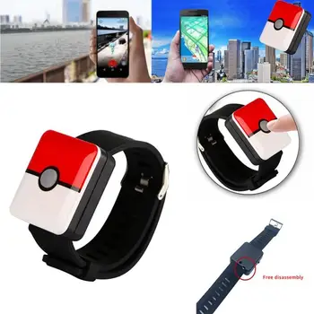 Auto Fange Armbånd til Pokemon Go Plus Bluetooth-Genopladelige Square Armbånd Armbånd til Android, IOS