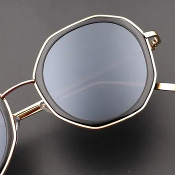 LeonLion Runde Solbriller Kvinder 2021 Luksus Mærke Spejl Solbriller Til Kvinder Af Høj Kvalitet Metal Solbriller Til Mænd Vintage Oculos 150827