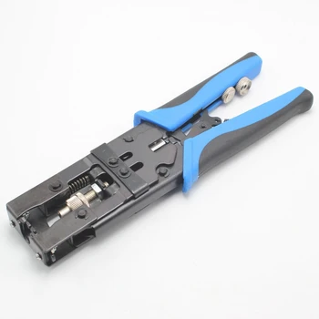 Holdbar Coax Kompression Crimper Af BNC/PHONO/F Crimp Stik RG59/58/6 Kabel-Wire Cutter Justerbar Crimpning Tænger