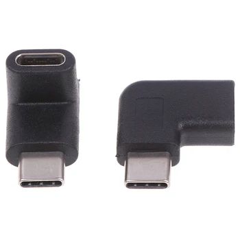 Ret Vinkel på 90 Grader USB 3.1 Type C Mandlige og Kvindelige USB-C Adapter Converter 152