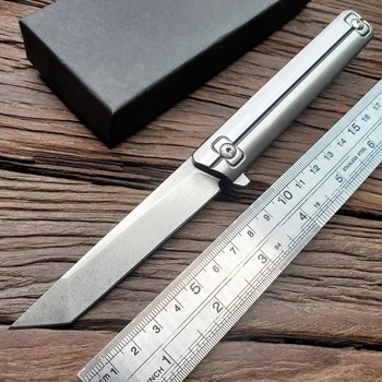 Nye Qwaiken Folde Kniv 9Cr18Mov Blade kugleleje Udendørs Overlevelse Taktiske Lomme Knive Camping Jagt Bekæmpe EDC Værktøjer 152501