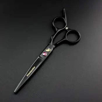 6.0 tommer sort Nye Professionelle Frisører, Frisør Saks Japan 440C Frisør-Store Skære Saks Udtynding Saks Hair Clipper
