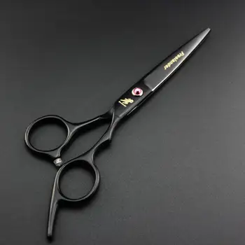 6.0 tommer sort Nye Professionelle Frisører, Frisør Saks Japan 440C Frisør-Store Skære Saks Udtynding Saks Hair Clipper