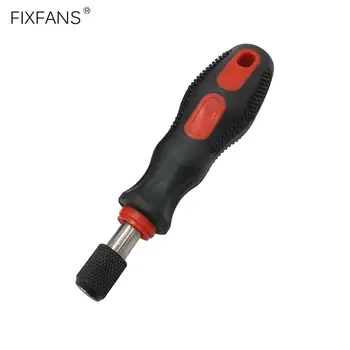 FIXFANS 1/4 Tommer 6,35 mm Hex Skruetrækker Håndtere Magnetisk Bit Holder Sekskantet Skaft Socket med PP & TPR Håndtere Husholdningsbrug Værktøjer