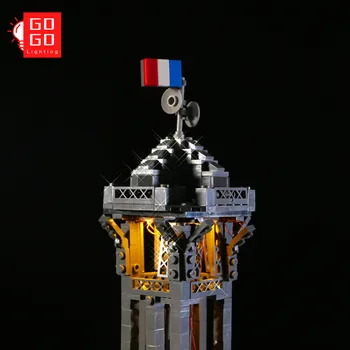 GOGOMOC Brand LED Light Up Kit Til lego Eiffeltårnet lys legetøj (kun lys, ingen model) 153635