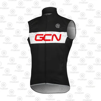 GCN 2021 team Cykling Vest Vindtæt Windstopper Cykel Vest uden ærmer let åndbar Cykel Jersey Ciclismo