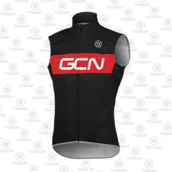 GCN 2021 team Cykling Vest Vindtæt Windstopper Cykel Vest uden ærmer let åndbar Cykel Jersey Ciclismo