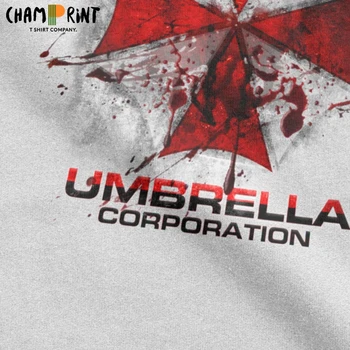 Mænd Umbrella Corporation T-Shirts, Bomuld Toppe Vintage Kort Ærme Crewneck T-Shirts Gave Ide T-Shirts