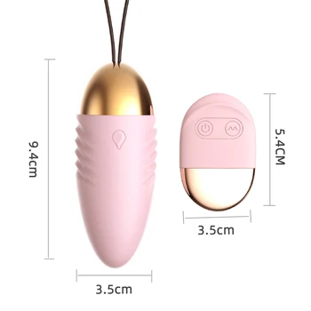 Sex legetøj til Kvinder Trusser Trådløs Fjernbetjening Vibrator Frekvens Vibrerende Æg G Spot Spændte Klitoris Massager Voksen