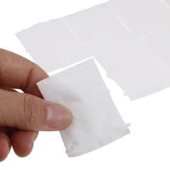 900pcs/rulle Søm Bomuld Klude UV Gel Negle Tips neglelakfjerner Renere Lint Paper Pad Blød Nail Art Rengøring Manicure Værktøj
