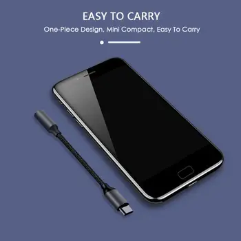 Type-C Plug Til Type C Og 3,5 mm Audio-Aux-Hovedtelefon Jack Splitter Kabel-Adapter Til Huawei Xiaomi Ære Redmi Oneplus TXTB1 156255