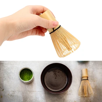 NICEYARD 100 Matcha Grøn Te Pulver Piskeris Japansk Ceremoni Bambus Chasen Teaware Te Børste Køkken Tilbehør Te Værktøj