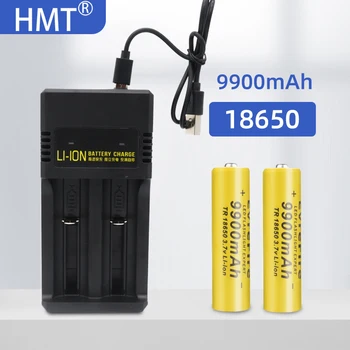 2021 helt nye, originale 3,7 V 9900mah 18650 batteri GTF 18650 li-ion genopladeligt batteri, hurtig forsendelse 156893