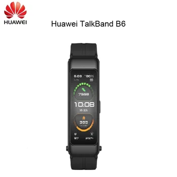 Original Huawei TalkBand B6 Tale Band B6 bredde Bluetooth Smart Armbånd Sports Armbånd AMOLED Touch Skærm Opkald Øretelefon Band 157160