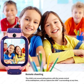 Børn er Smart Ur Med GPS-SOS-Telefon Se Smartwatch Med Sim-Kort Foto Vandtæt IP67 Børn Gave Til IOS Xiaomi Android