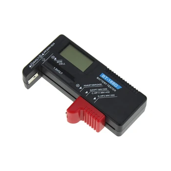 Nye BT168D Digital Batteri-Kapacitet, der Tester LCD-for 9V 1,5 V AA AAA Celle C D Batterier