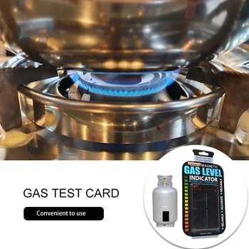 1PC Gas Tank Test-Kortet Niveau Indikator Magnetiske Gas Cylinder Værktøj Måle Campingvogn Flaske Temperatur Måling Stick 157994