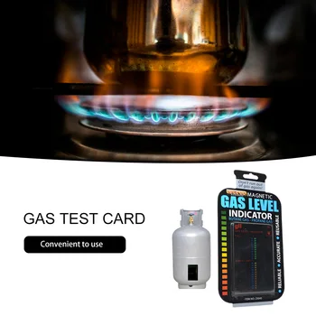 1PC Gas Tank Test-Kortet Niveau Indikator Magnetiske Gas Cylinder Værktøj Måle Campingvogn Flaske Temperatur Måling Stick