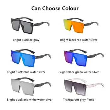 Anti-virkning UV-Briller oчки Nye Sun Stor Ramme Square Solbriller Kvindelige Og Mandlige Udendørs Cykling Klassisk Motorcykel Briller