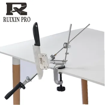 Ruixin pro Aluminium legering Kniv og slien system 360 graders flip Konstant vinkel Slibe værktøjer Grinder machinewith 4stk sten 158547