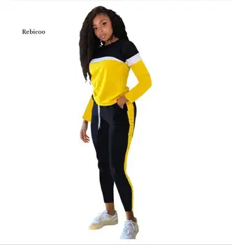 Kvinder Tøj To-delt Sæt pullover hættetrøjer toppe og bukser dame sweatsuits Plus Size Jogging Sport Dragt med Lange Ærmer Træningsdragt 159792