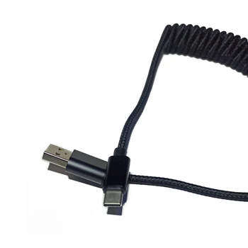 Type C Mikro-Coiled Kabel-Wire Mekanisk Tastatur GH60 USB-Kabel Port for Poker DIY Kit 159875