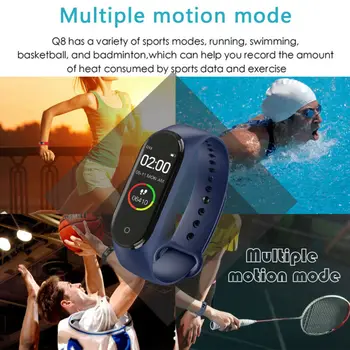 Sport Smart Digital Ur Armbånd til Mænd, Kvinder med pulsmåling Kører Skridttæller, kalorietæller Sundhed Tracker