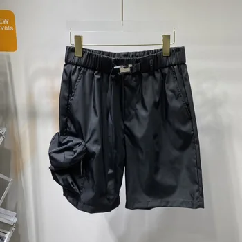 Mænd og kvinder 2021 sommeren nye fem-punkt-plus size shorts lomme dekoration sort løs af høj kvalitet, fuld kamp 162567