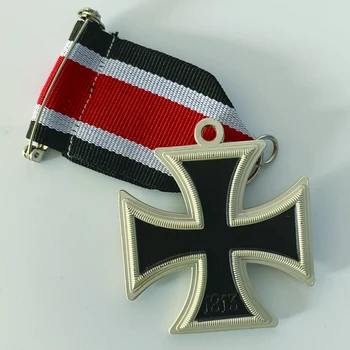 1813-1939 WWII tyske Krig Mønt Medalje Iron Cross Kopi W/ Bånd 162596