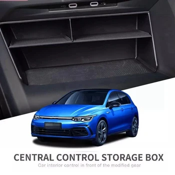 For Golf 8 MK8 2020 Bil Center Konsol Storage Box Skuffe Divider Organizer Box Beholder Indehaver